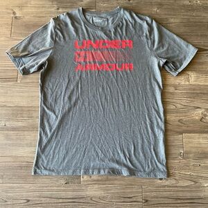 Under Armour Charcoal Tee Size Medium